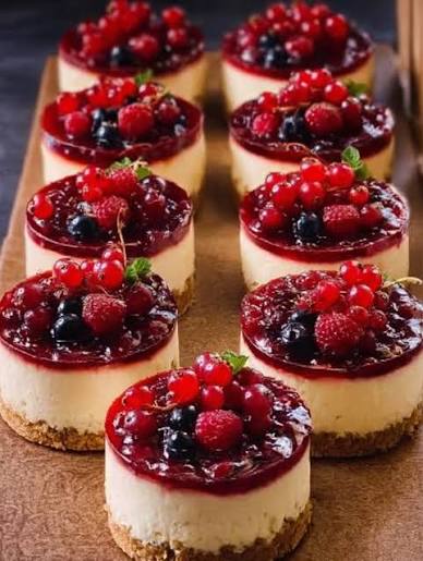 Cheesecake de Frutos Rojos (Porción Individual)